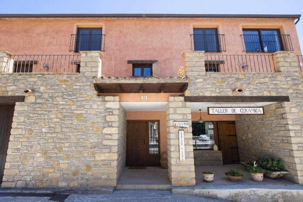 Villarroya de los Pinares Apartamento Creativo Villa Rubei מראה חיצוני תמונה
